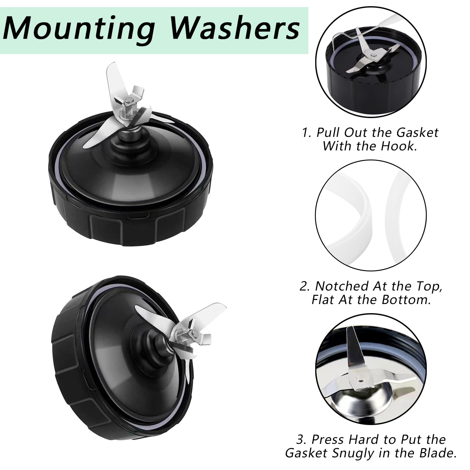 Ninja blender blade assembly gasket replacement