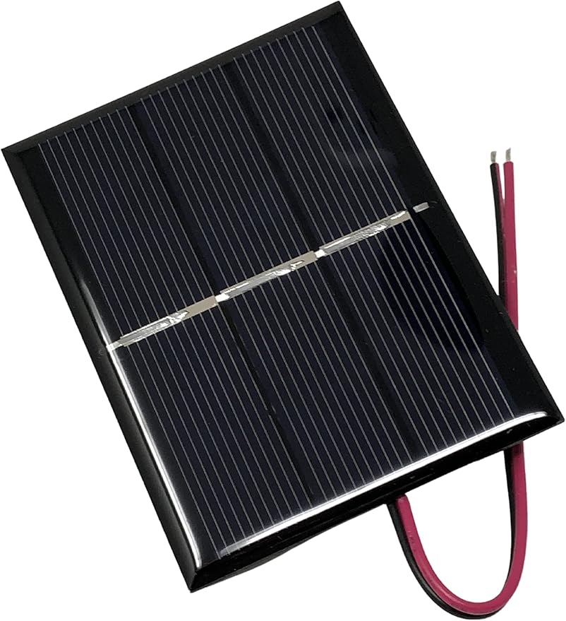 Amazon.com : AMX3d Micro Mini Solar Cells – 1.5V 400mA 600mW Compact 80 ...