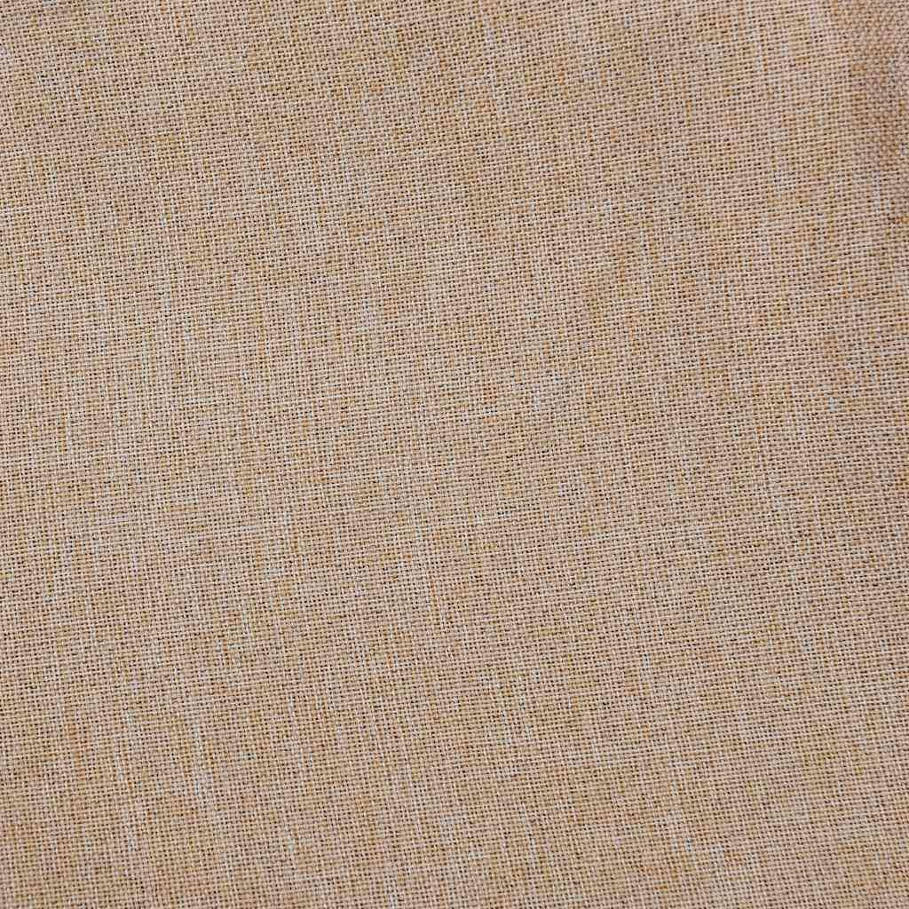 vidaXL Cortina Opaca con Ojales Look de Lino Ventana con Anillas Interior Salón Sala de Estar Dormitorio Oficina Privacidad Beige 290x245 cm