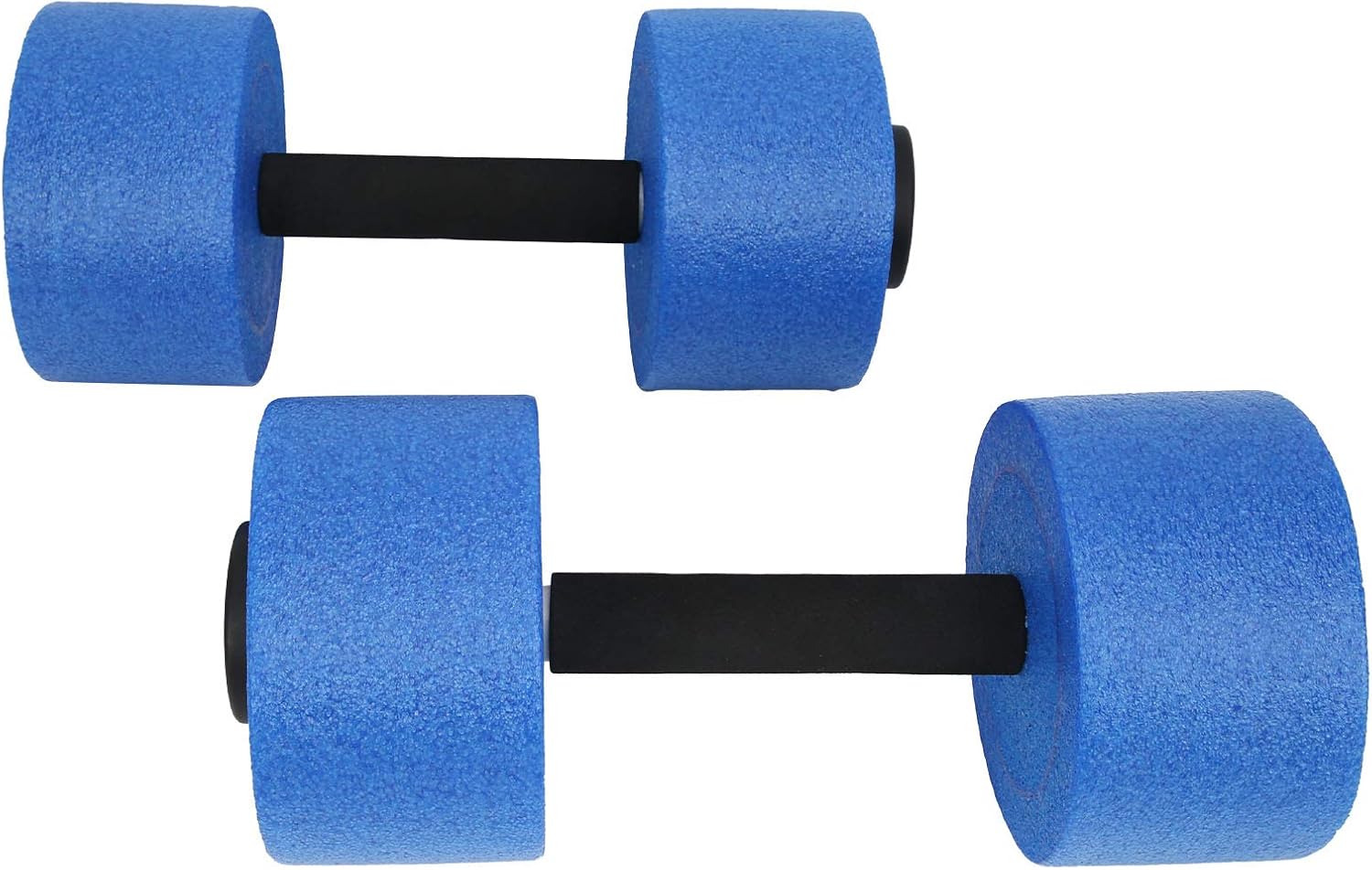 2PCS Aquatic Dumbells, Aquatic Exercise Dumbbells, Water Aerobics Workouts Equipment,Exercise Foam Dumbbell Pool Resistance Pool Exercise Equipment