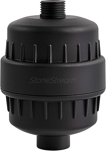Miniatura 7 de Filtro de ducha para agua dura, filtro de cabezal de ducha original StoneStream con vitamina C y carbón activado para eliminar el cloro, metales