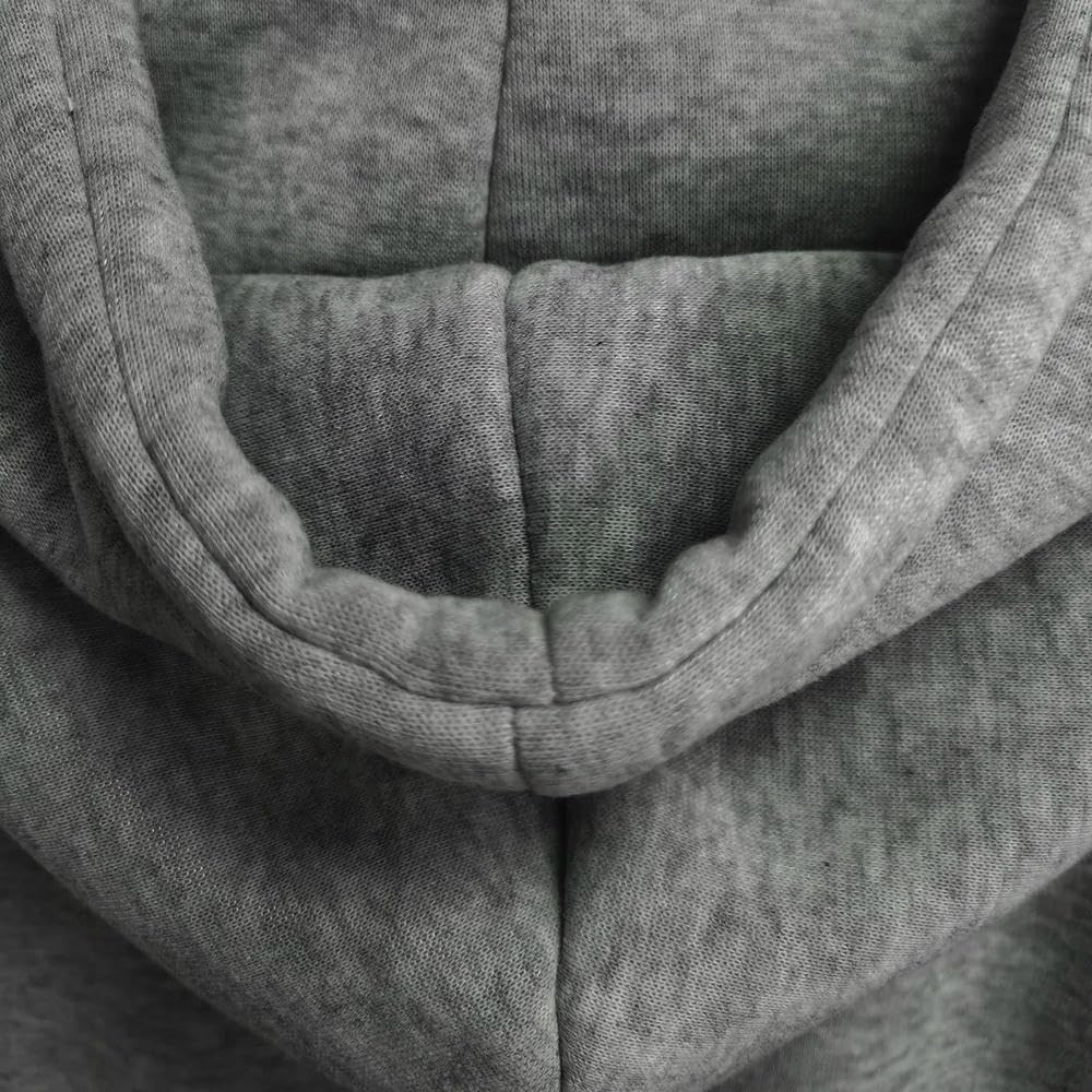 ZBDZSW Damskie Bluzy Z Kapturem Na Zamek Błyskawiczny Casual Jednolity Kolor Oversized Bluza Z Kapturem Jesień Długi Rękaw Bluza Z Kapturem Ubrania Y2K Jesienny Strój