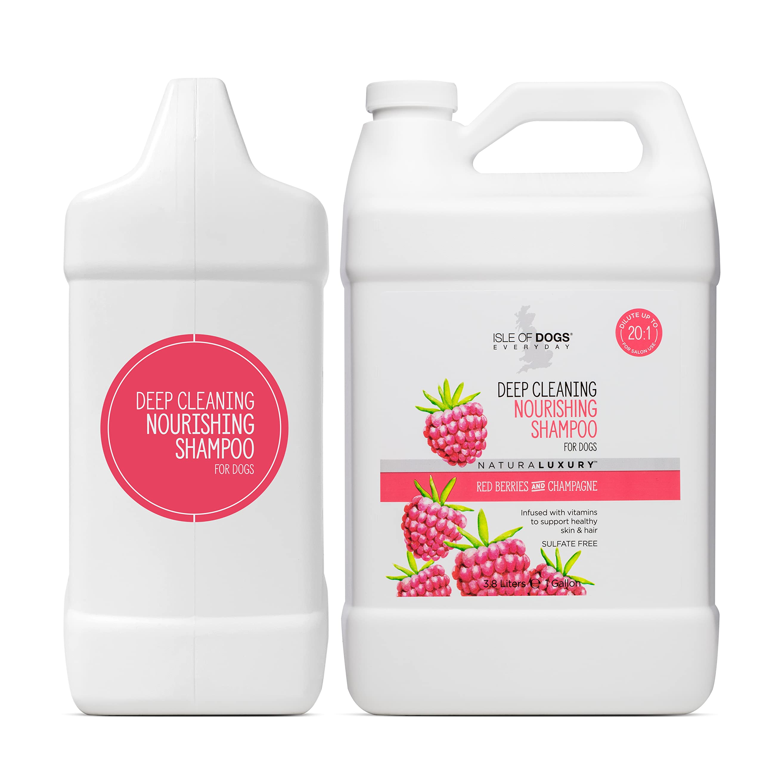 isle of dogs deep cleansing shampoo gallon