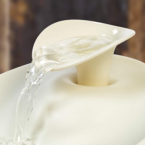 Miniatura 7 de IRIS Fuente de agua para gatos de EE. UU., 44 onzas / 1.3 L, boquilla para gatito, cuenco de agua para fuente de perro, filtro de carbón silencioso