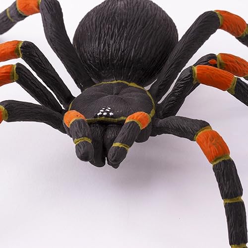 Miniatura 4 de Safari Ltd. Orange-Kneed - Figura de tarántula realista de 8 pulgadas, juguete educativo para niños, niñas y niños a partir de 3 años
