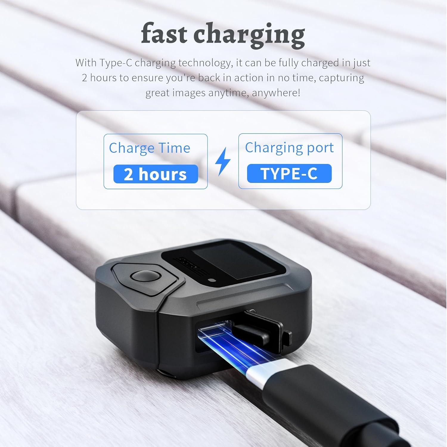 YDW GPS Bluetooth Remote Control for DJI Osmo Action 6/ Action 5 Pro/Action 4,One Machine with Multiple Controls,25M Range Smart Action Accessories, GPS Bluetooth 5.0 Smart Remote Control Accessories