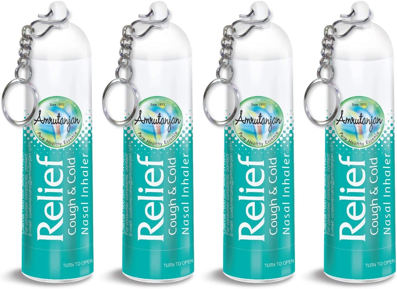 - RELIEF NASAL INHALER - PACK OF 4