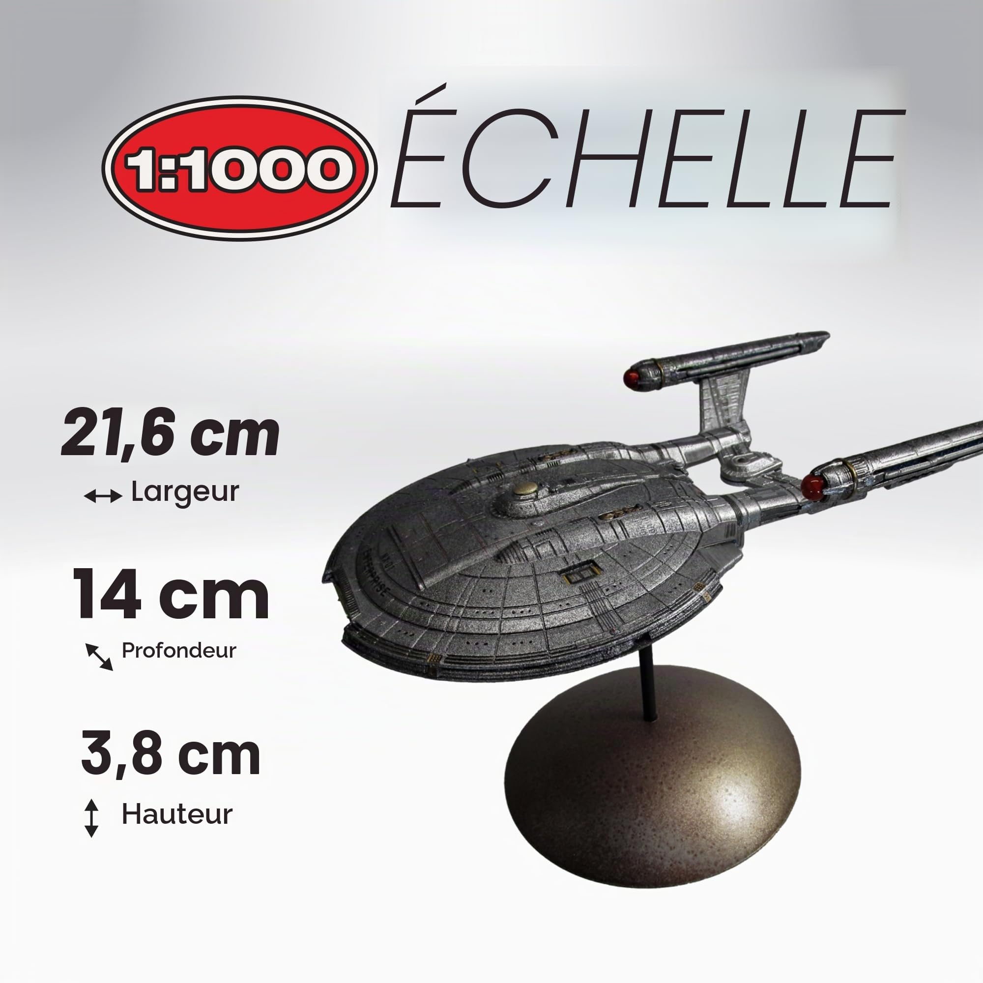 Enterprise NX-01 1/1000 Kit Modèle Star Trek NX-01 Enterprise AMT 1