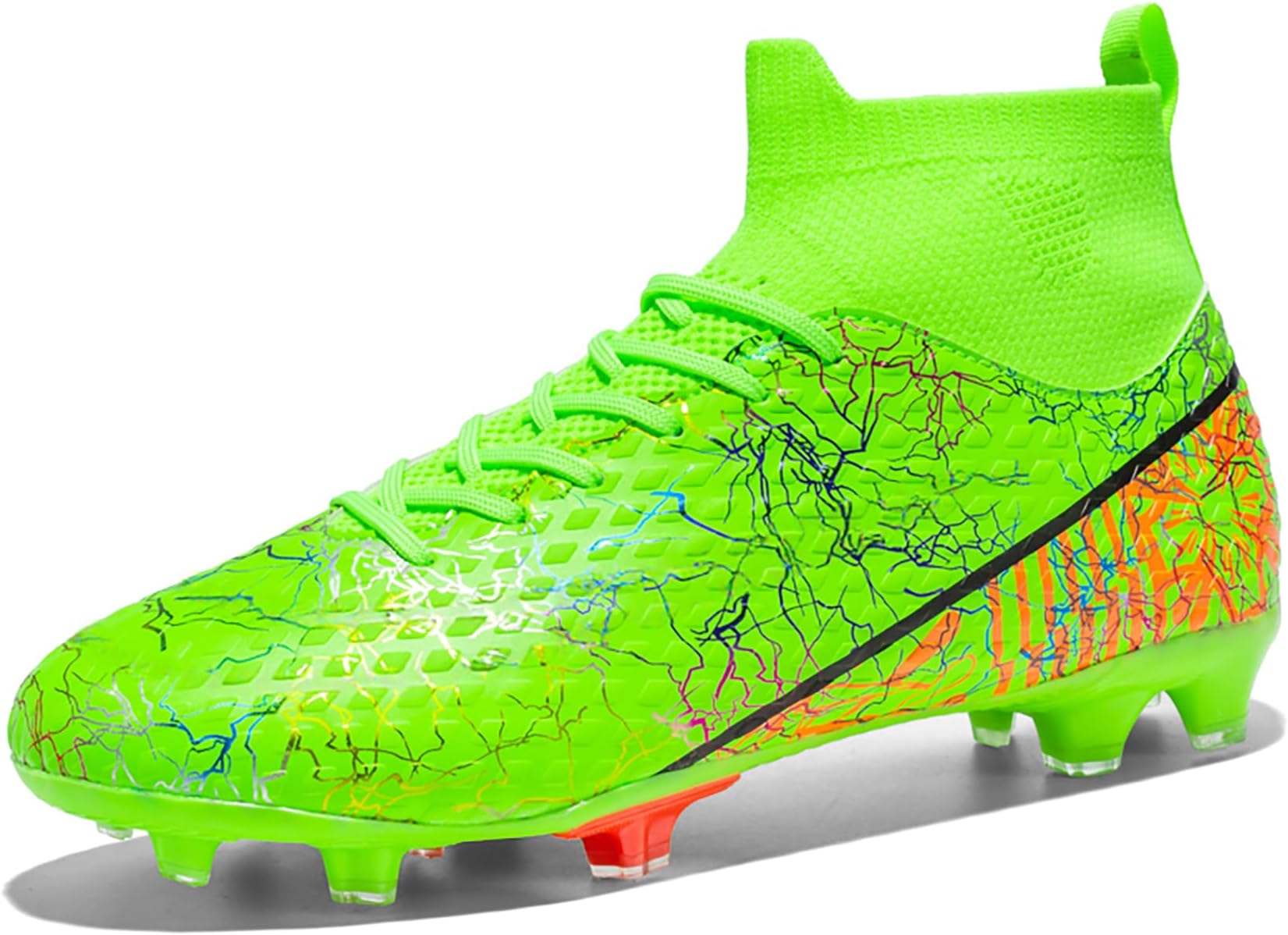 adidas cleats neon green