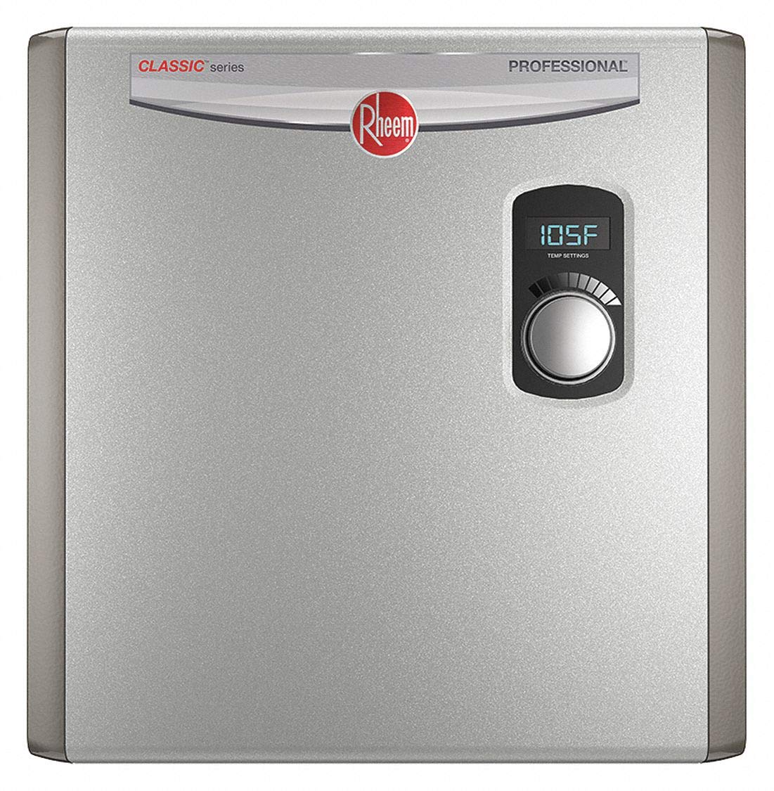 RHEEM 208/240V General Purpose Electric Tankless Water Heater, 27,000