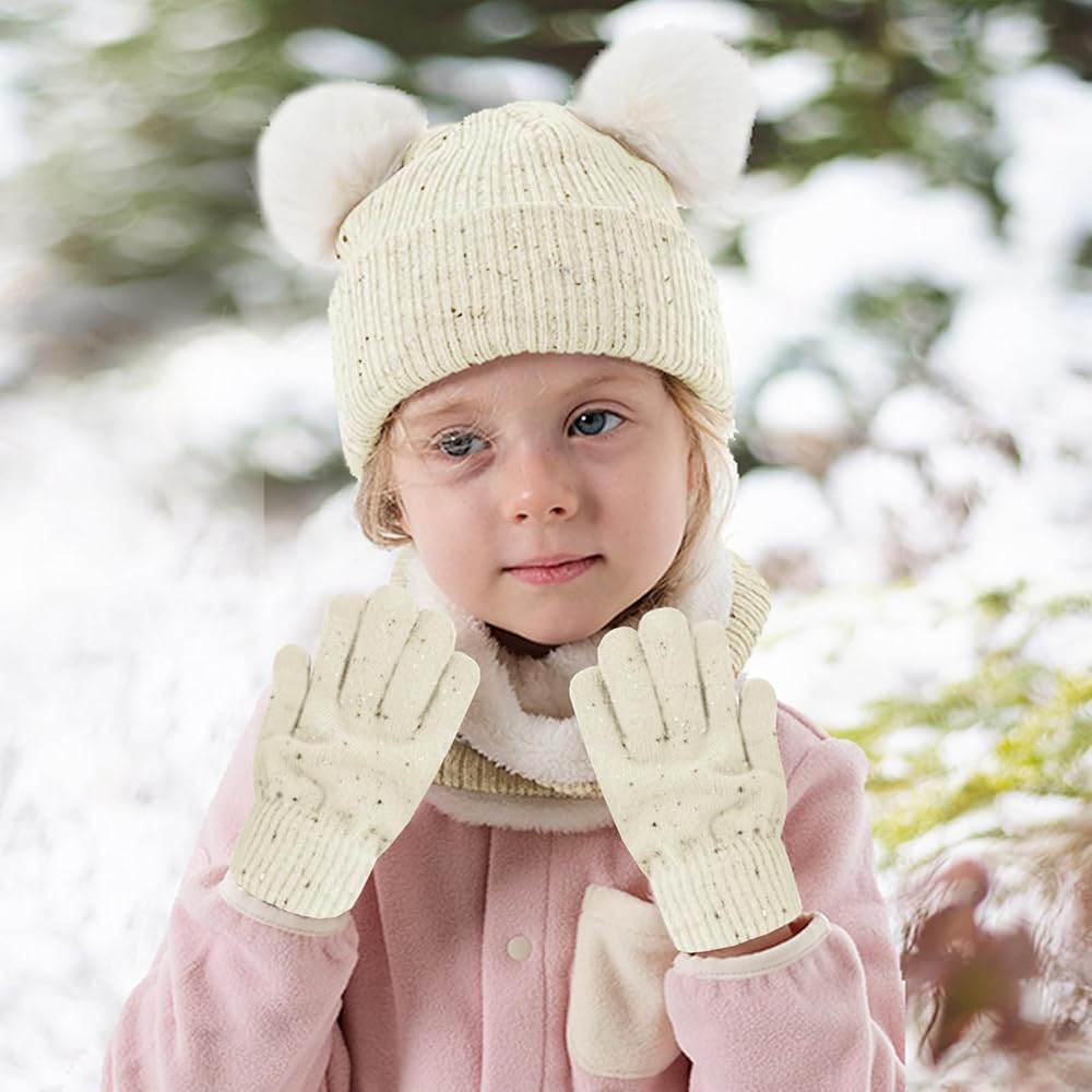 Cappello Inter Bambino Set Invernale Bambina Cappello, Sciarpa E