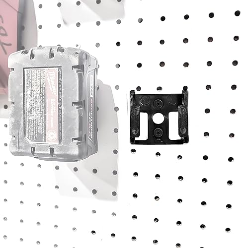 Miniatura 5 de Commander Tools - Soporte de batería con bloqueo para baterías Milwaukee M18 (10 unidades)