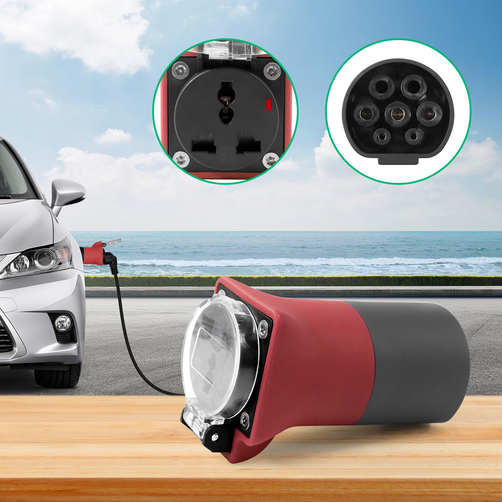Daolar Cable Recharge pour Véhicule Électrique 7kW 32A Monophasé IP65 – Daolar-EU