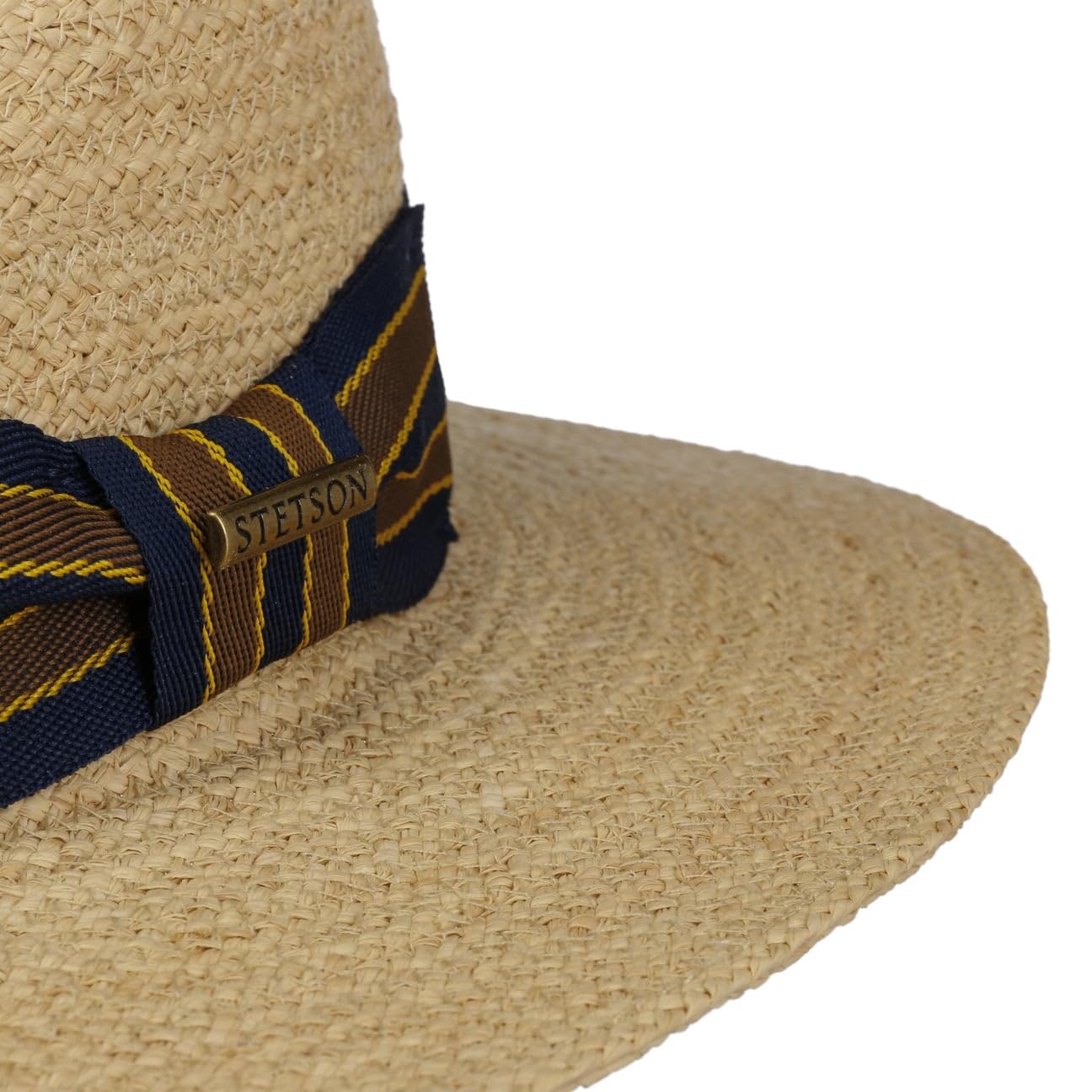 Stetson Yescott Traveller Cappello di Rafia Protezione UV 40 Unisex Primavera Estate