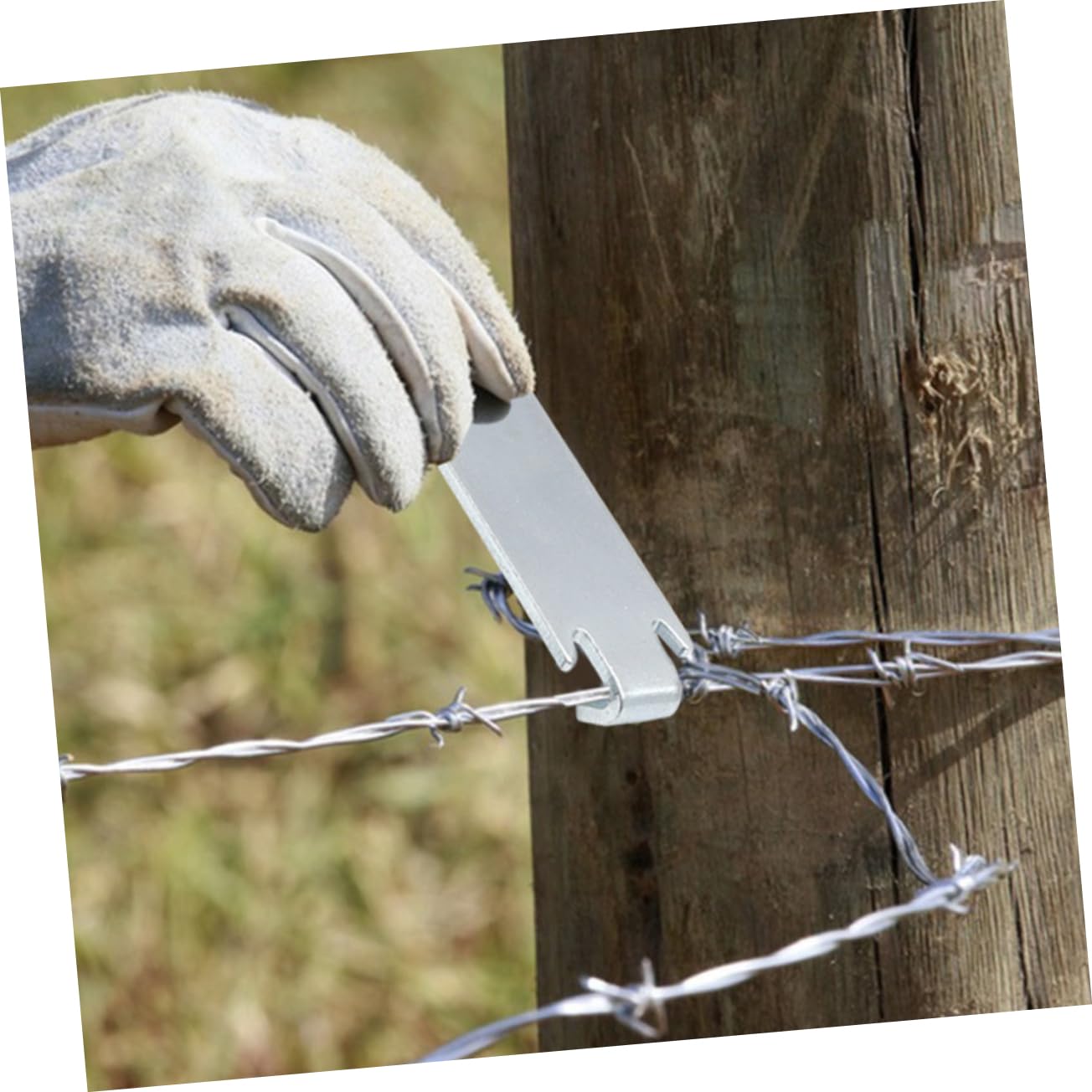 Sosoport 20pièces Tendeur De Câble Métallique Acier De Outils pour Installation Facile De Câbles sur Clôtures De Ranch Foresterie Et Construction