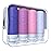 Zafit Travel Bottles for Toiletries, TSA Approved Travel Containers 3oz Leak Proof Travel Tubs Refillable Liquid Travel Accessories for Shampoo Conditioner Lotion Body Wash(Multicolored I)