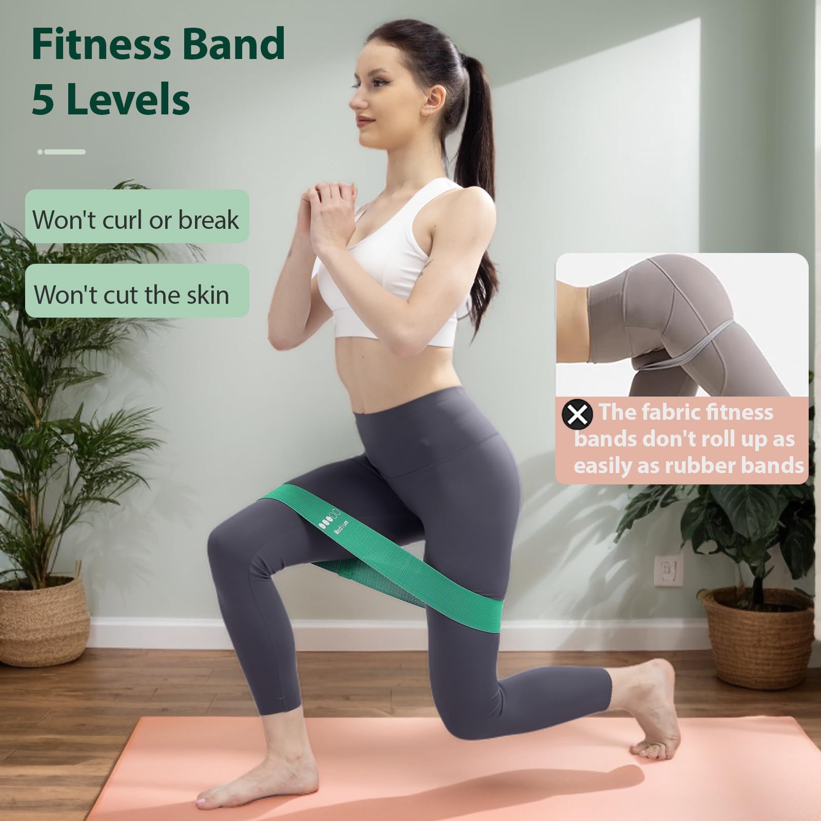 Elastici Fitness Gritin: Fasce Elastiche in Lattice Naturale, Prezzo