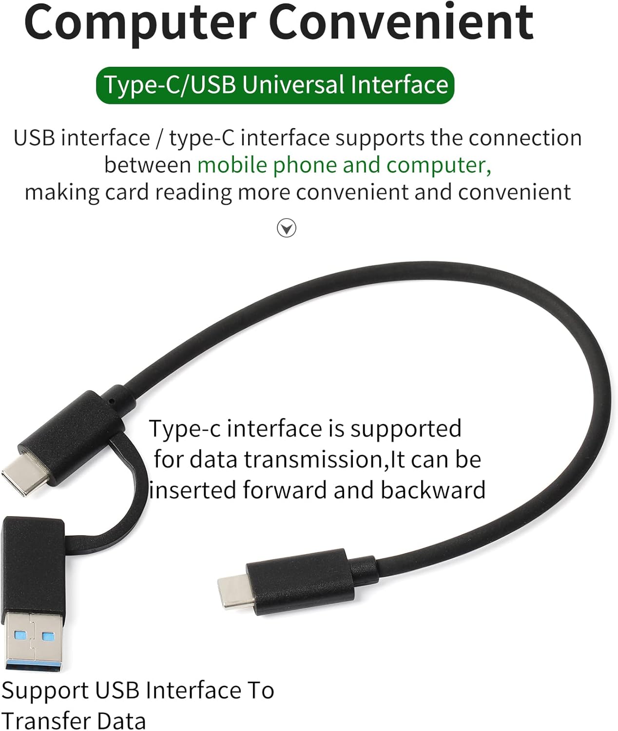ZITAY CFexpress Type A Card Reader, CFexpress Card Adapter Type A USB 3.2 Gen 2 10Gbps