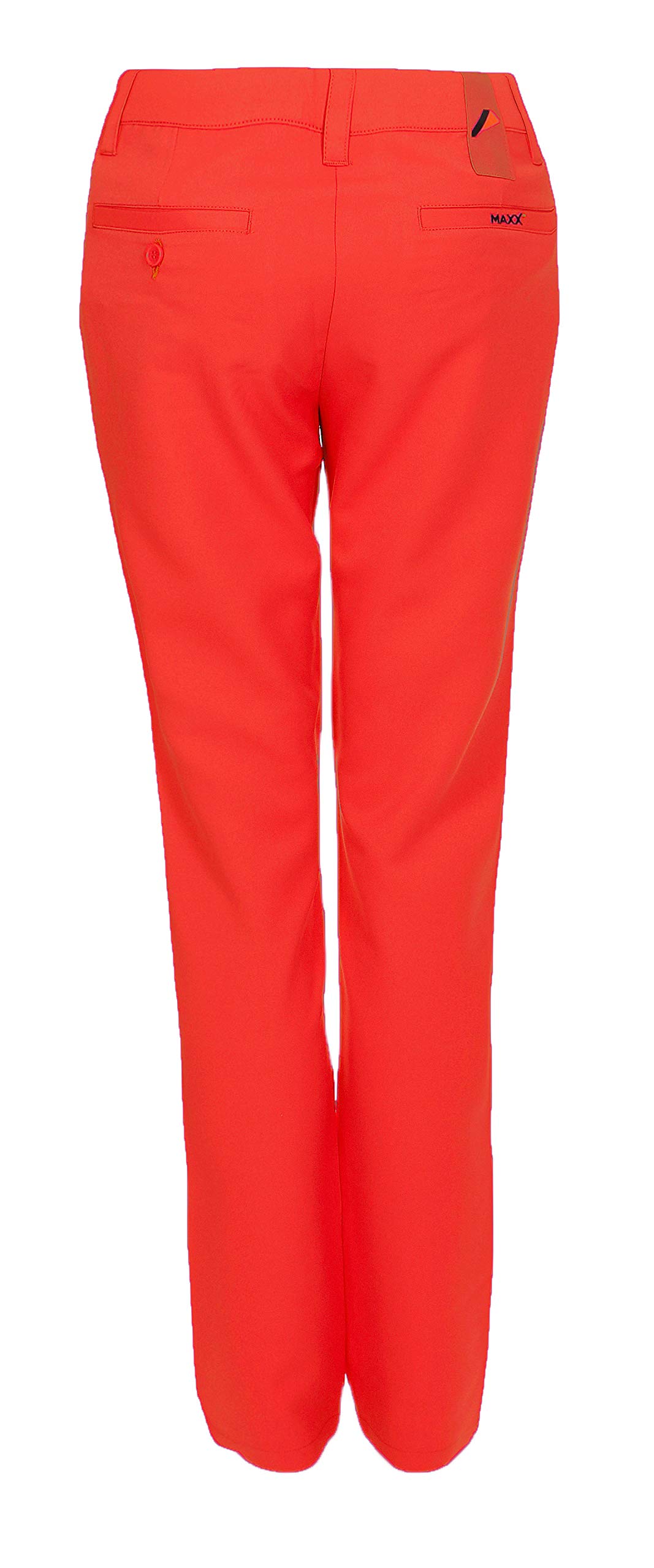 Maxx 152 - Pantaloni da golf da ragazza, con cintura regolabile, colore: rosso