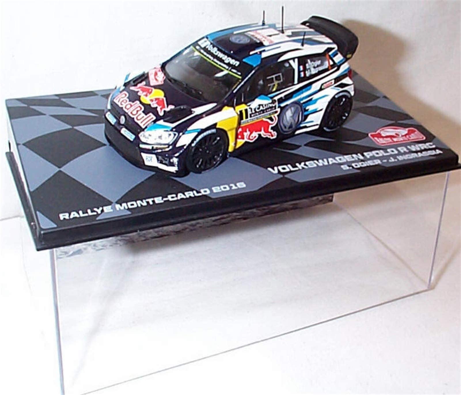 ixo volkswagen polo R WRC monte carlo rally 2016 S ogier & J