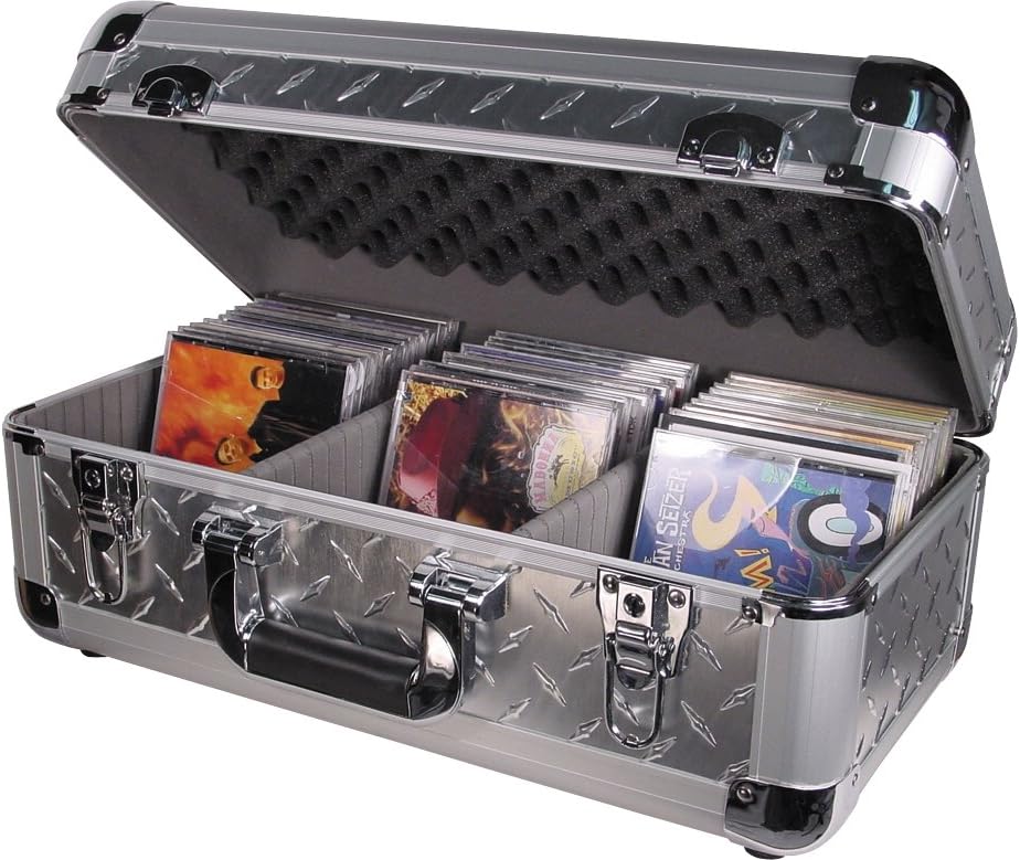 Odyssey KCD200SIL Silver Krom Case For 300 View Packs