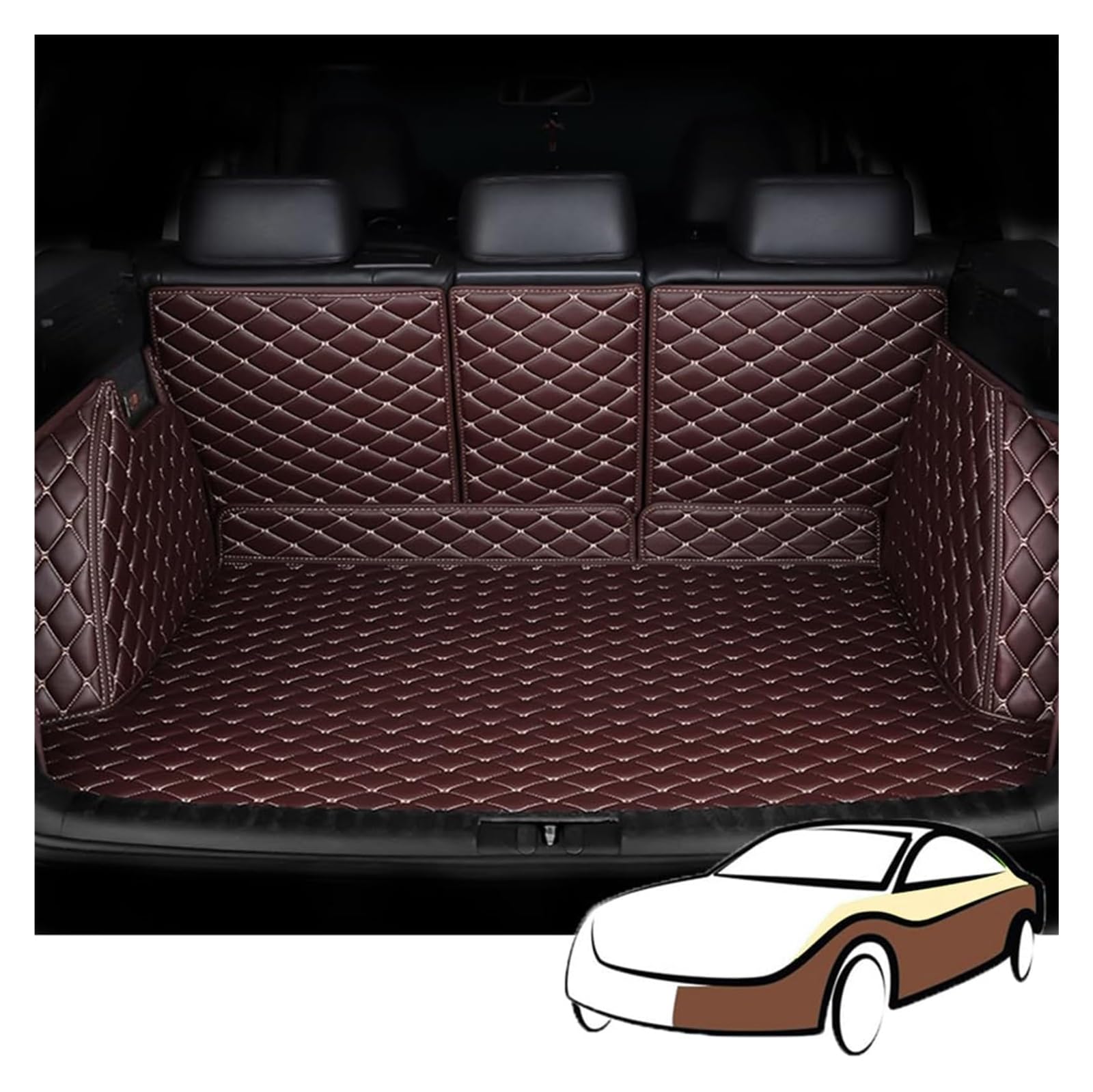 Protection de coffre Audi S5 E tapis imperméable sur mesure bac de coffre auto