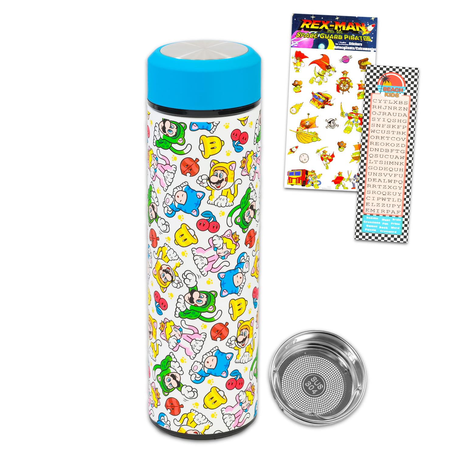 Super Mario 530 Ml Aluminium Bottle For Children - View #3