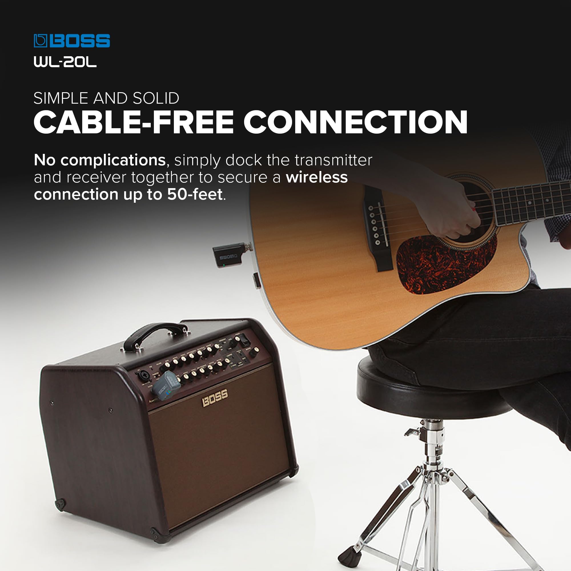 Amazon.com: BOSS WL-20L | Compact Wireless Instrument System
