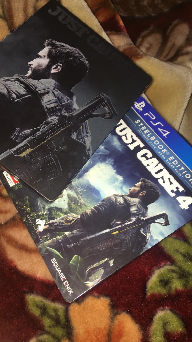 Just Cause 4 Steelbook + Mini-Map – PS4, Bon état, édition Collector, Envoi Rapide