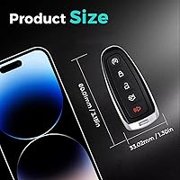 Vista 7 de Llavero apto para Ford Explorer Edge 2011-2015, control de entrada remota inteligente sin llave con arranque remoto para Taurus Focus Expedition