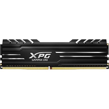 Long-Lasting Performance: ADATA XPG GAMMIX D10 16GB DDR4 3200MHz RAM Kit (2 x 8GB)