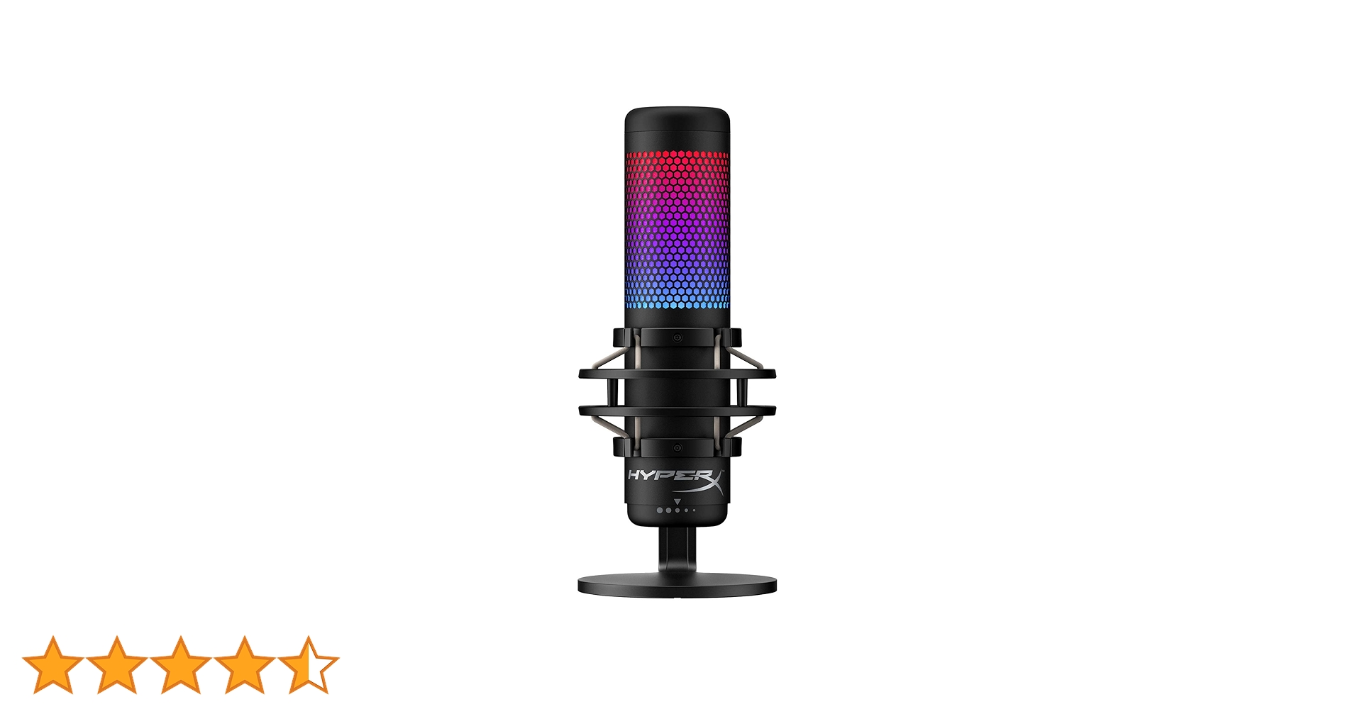 HyperX QuadCast スタンドアロンマイク　新品未使用 Amazon.co.jp: HyperX QuadCast スタンドアロンマイク