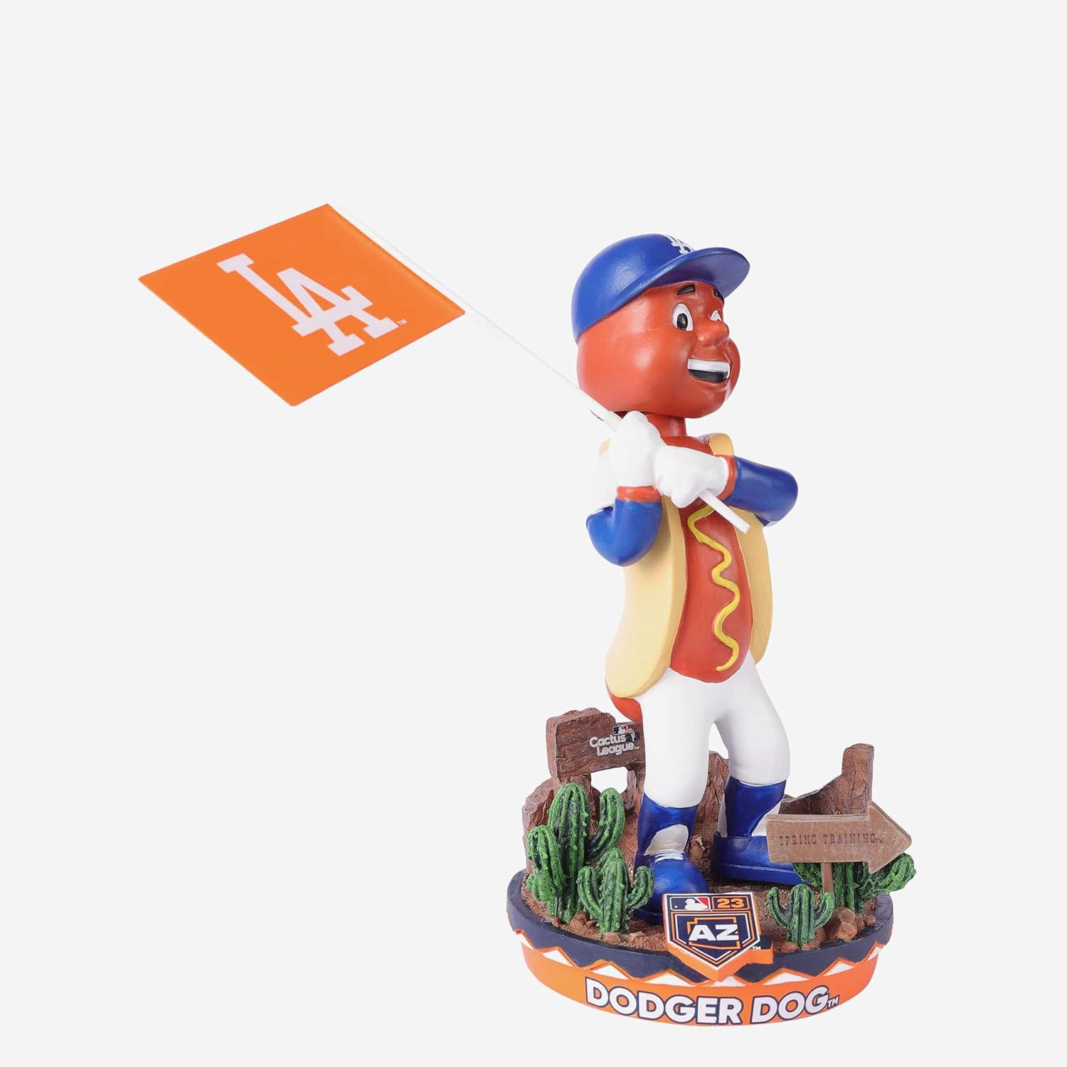 Los Angeles Dodgers Dodger Dog Cactus League Mascot Bobblehead