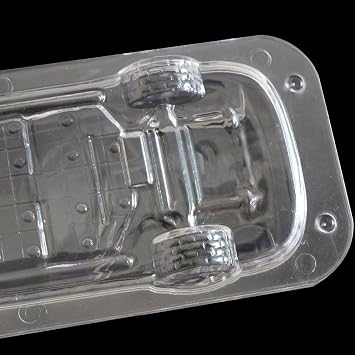 3D Car Shape Plastic Chocolate Mold PC Polycarbonate Chocolate Mould Pastry Tool