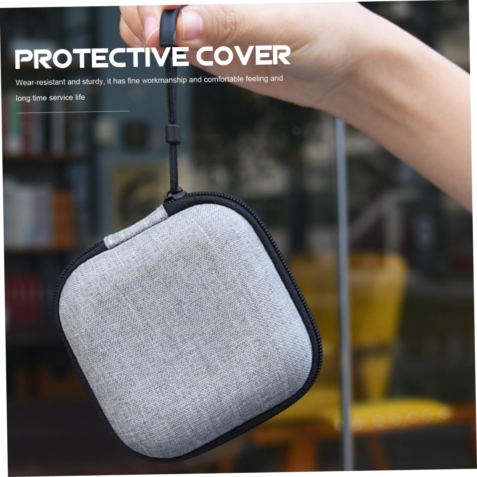 DOITOOL 4juegos Funda De Protección para Auriculares Inalámbricos Compatible Estuche De Resistente Prueba De Agua Organizador De Auriculares Accesorios De para Amigos y