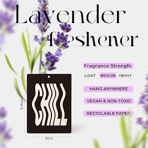 Miniatura 2 de Ambientador retro de moda para automóvil, Funky Y2K Drink Ticket Lucky 7 Ball Chill Ambientador colgante 3 piezas para coches, armario, cajón o