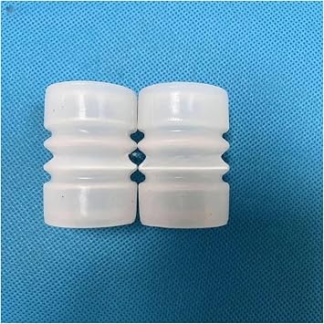 Ice Cream Machine Accessories, 2pc Corrugated Sleeve, Soft Serve Ice Cream Machine Mixing Shaft Silicone Corrugated Sealing Tube