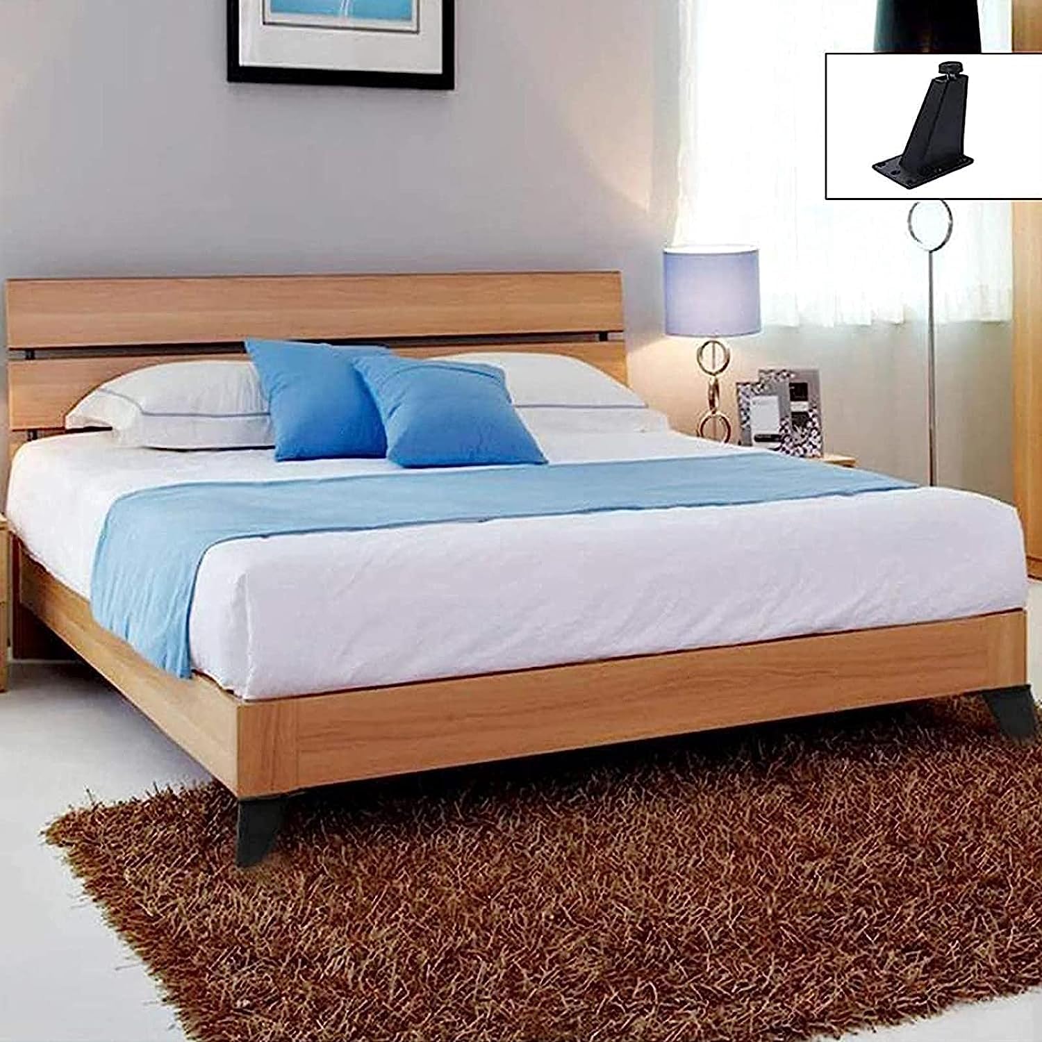 Adjustable Furniture Legs, MNB 4 Pcs Aluminium Triangle Sofa Legs,Cabinet Legs Metal Furniture Legs - Sturdy and Stylish Replacement Feet for Your Furniture