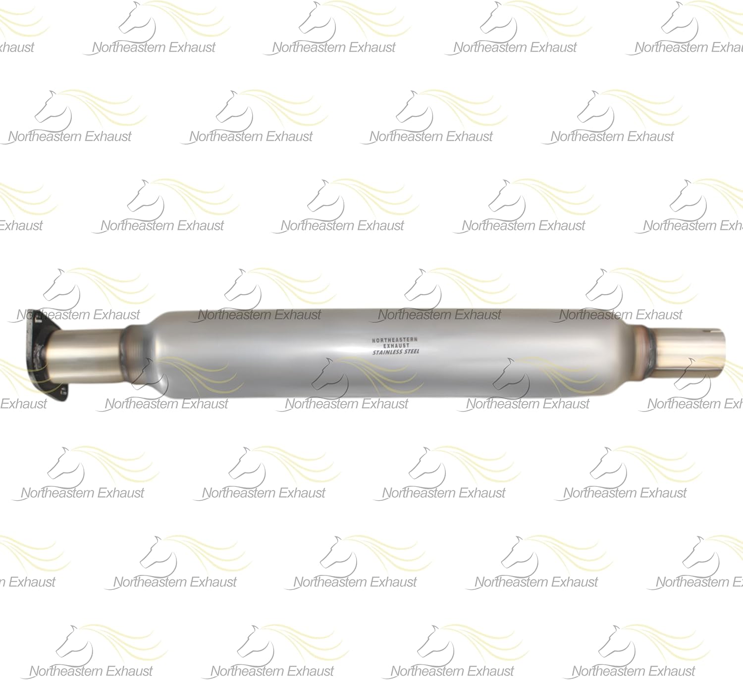 Northeastern Exhaust | Stainless Steel - Exhaust Resonator, Intermediate Pipe, Muffler Compatible for Chevrolet Malibu 2013-2015 | Chevrolet Malibu Limited 2016 2.5L - Includes Gasket and Clamps