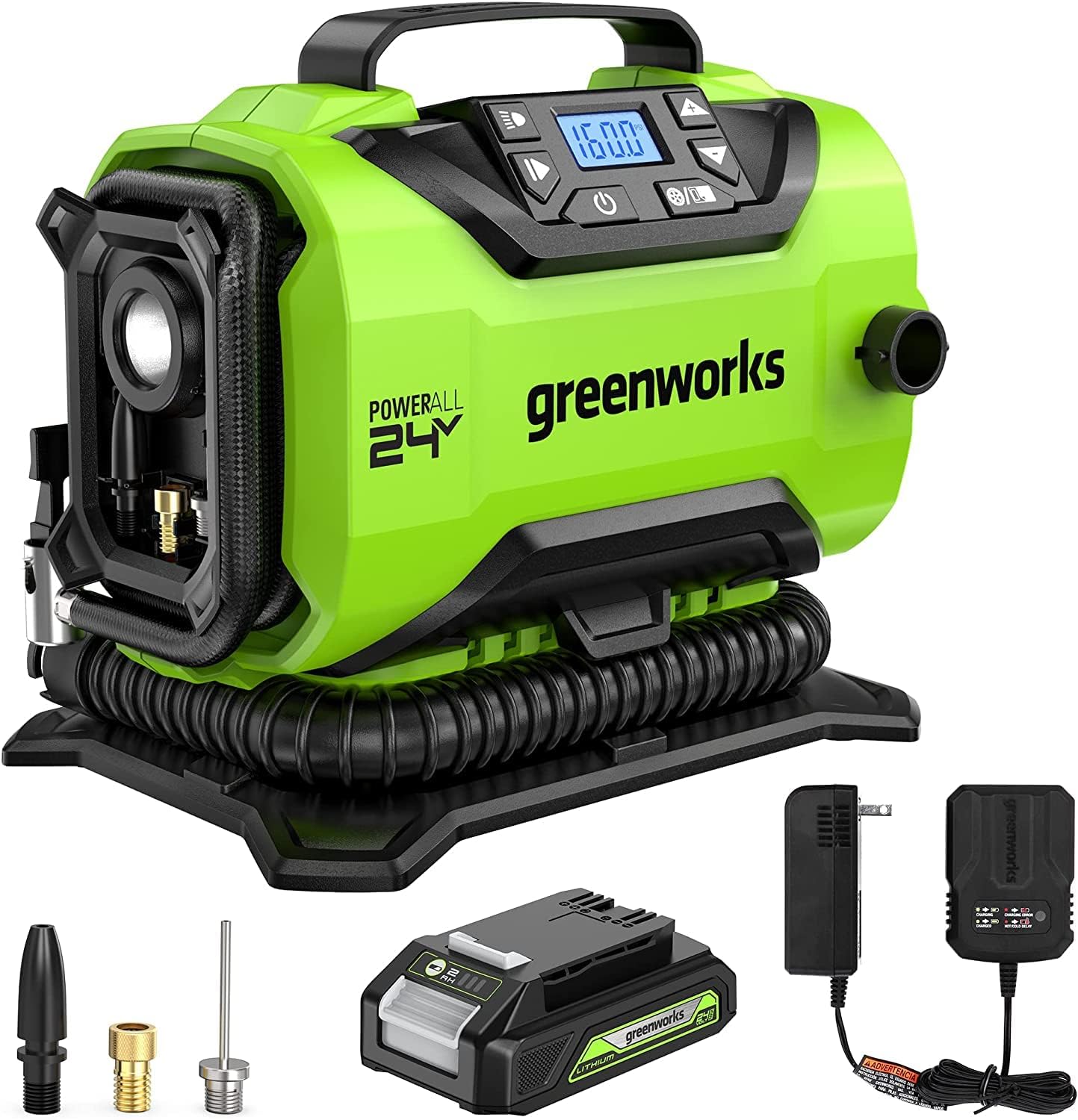 Amazon | Greenworks(グリーンワークス) 24V ポータブルエア