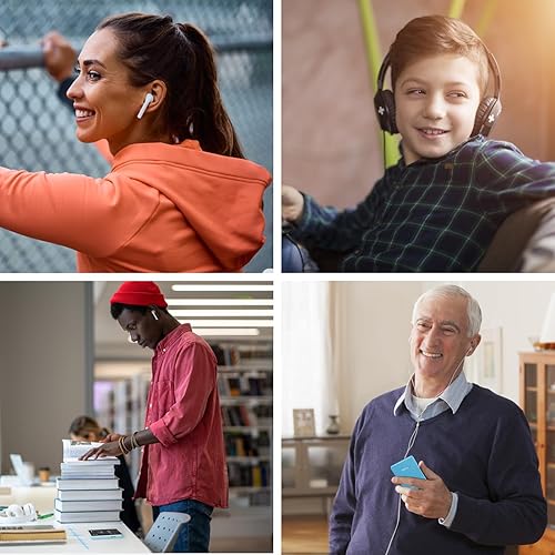 Miniatura 6 de 64GB Mp3 Player with Bluetooth 5.3, 2.8" Full Touch Screen Music Player, Portable Digital Lossless Media Player with FM Radio Speaker for Kids, Up