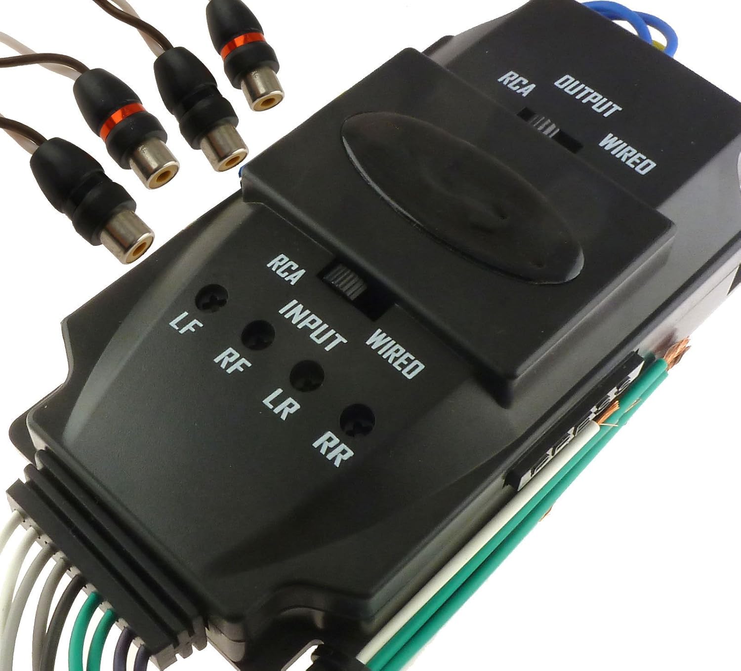 4 CHANNEL HI LOW SPEAKER LINE LEVEL CONVERTER FACTORY