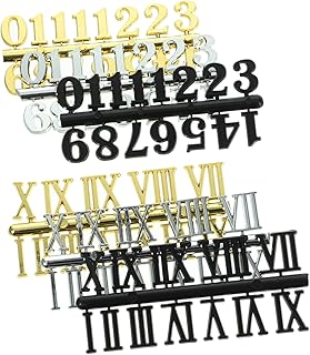 Holibanna 6 Piezas Pared Estilo Árabe y Reparación y DIY Accesorios Decorativos Relojes de Pared Modernos y Duraderos Proyectos