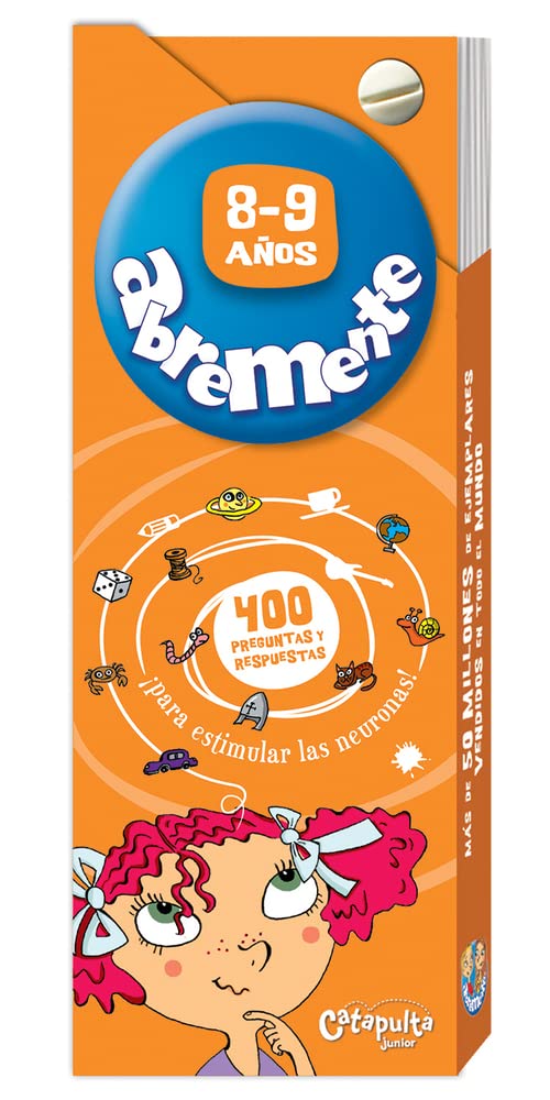 Abremente 8-9 años (Spanish Edition)
