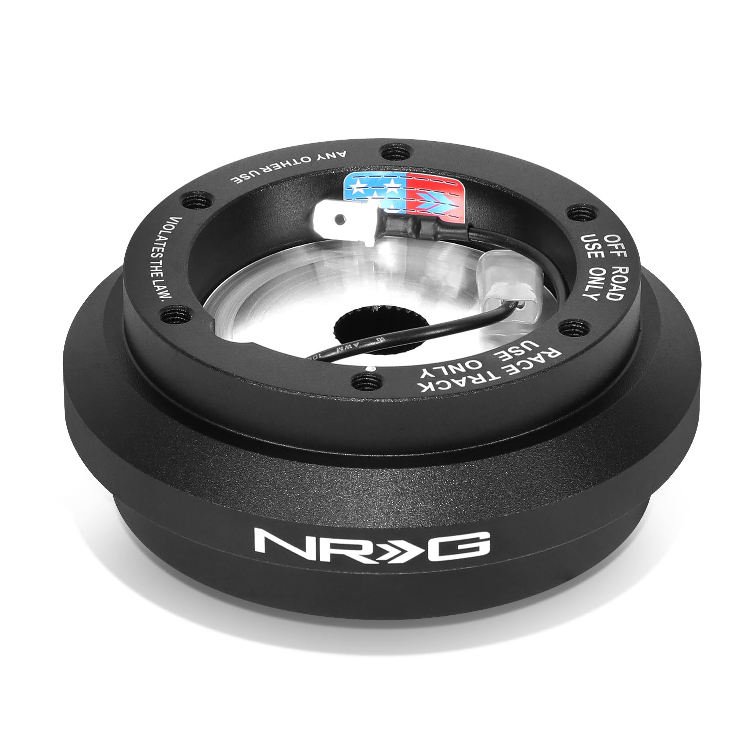 Honda CRX NRG Steering Wheels Short Hub (Part: SRK-190H) Black