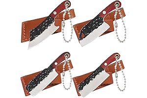 Mini Knife Set: Your Pocket Kitchen Companion Forged in Damascus Steel