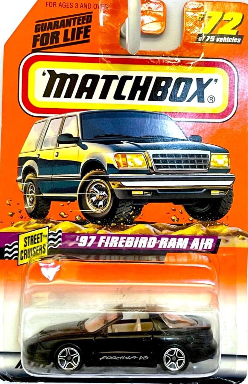 ドムス　アウレア　1998　木箱入り Amazon.com: Matchbox 1998 Street Cruisers Series - '97 Firebird