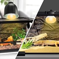 LUCKY HERP Terrárium Melegítő Lámpa 25W E27 Hüllő Fűtés, 2 Darabos Csomag Teknős Kaméleon Gyík Számára 5