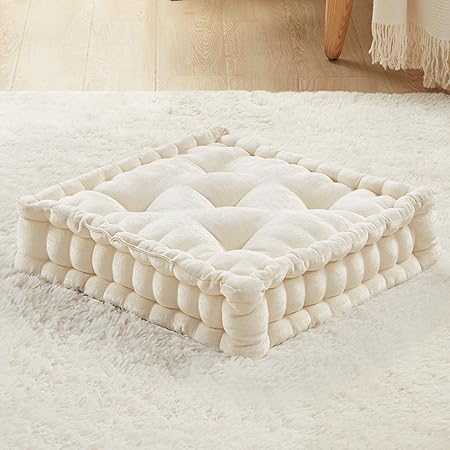 Picnic Cushions For Ground VRTTLKKFE Large Linen Floor Pillow