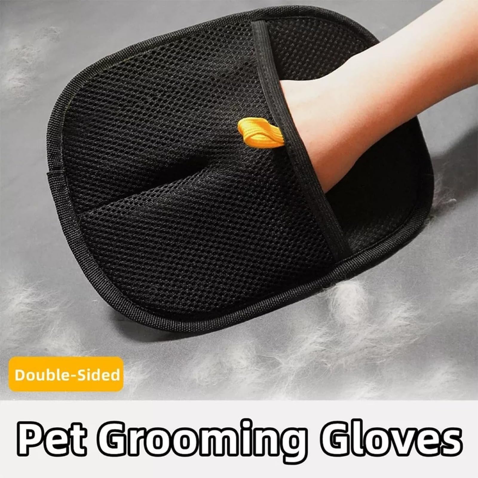 Lonnalee 2 PCS Pet Grooming Gloves, Grooming Gloves for Dogs Dog Grooming Gloves - Image 2